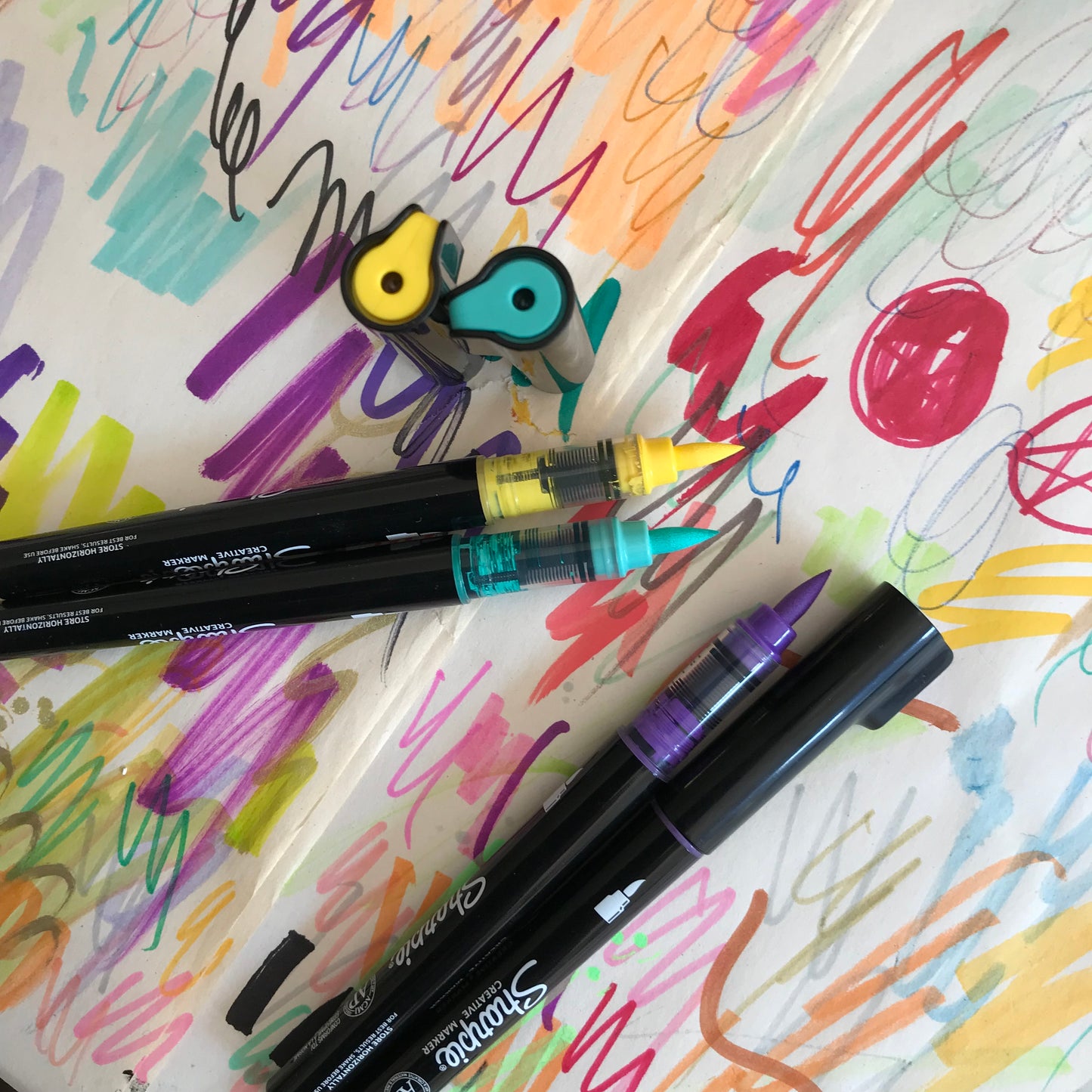 Te Regalo + Sharpie acrílicos punta Pincel