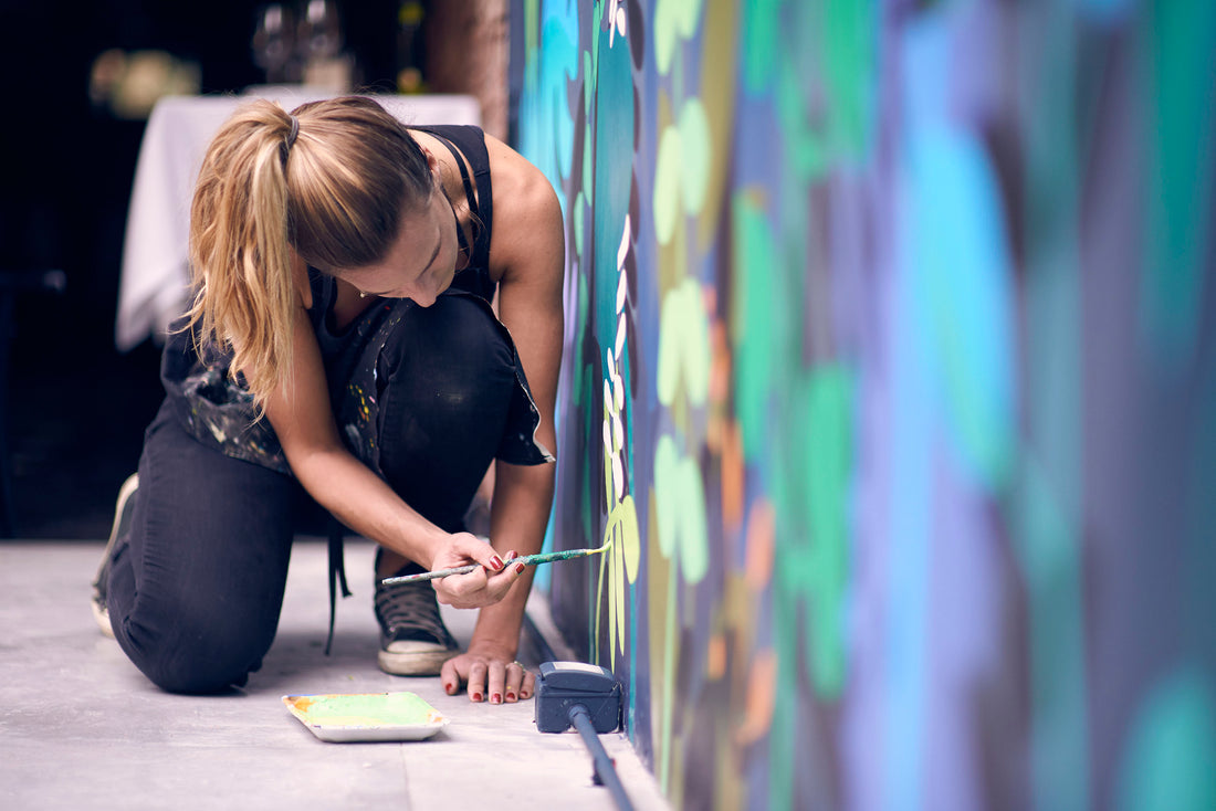 pintando murales