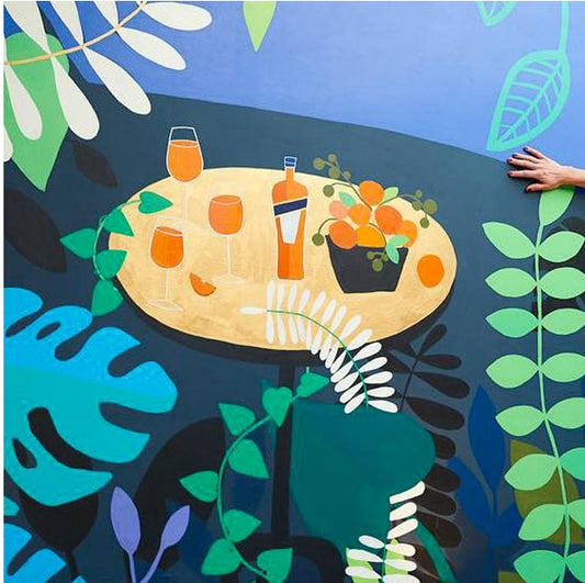mural restorant lorenza