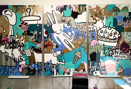 Mural Tienda Zapatera