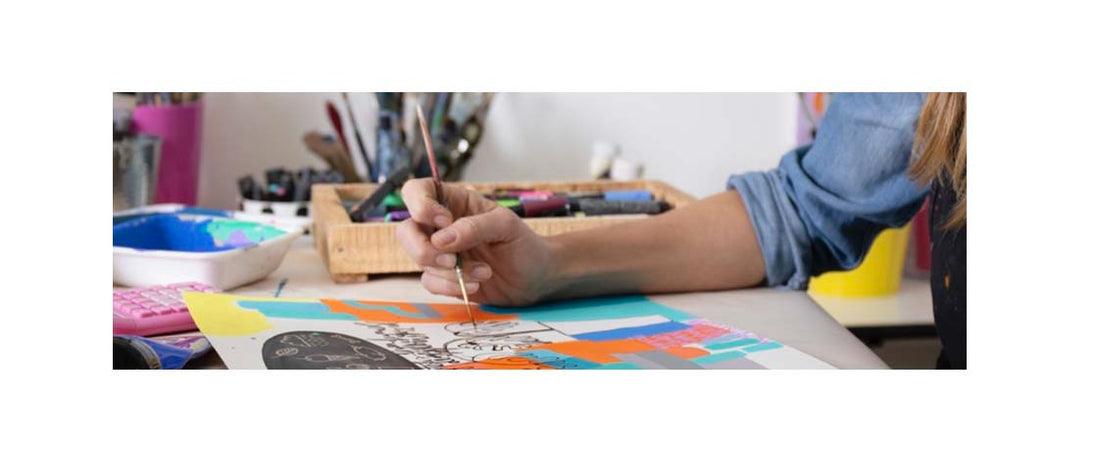 "5 Preguntas con Olivia Allamand, Pintora" Cut & Paste / Julio 2018 / Web