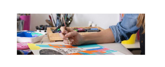 "5 Preguntas con Olivia Allamand, Pintora" Cut & Paste / Julio 2018 / Web