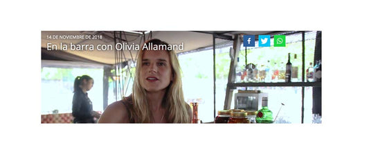 "En la barra con Olivia Allamand" Mujer Dinamo / Noviembre 2018 / Web