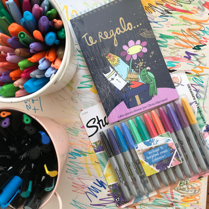 Te Regalo + Sharpie punta fina Tropical