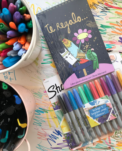 Te Regalo + Sharpie punta fina Tropical