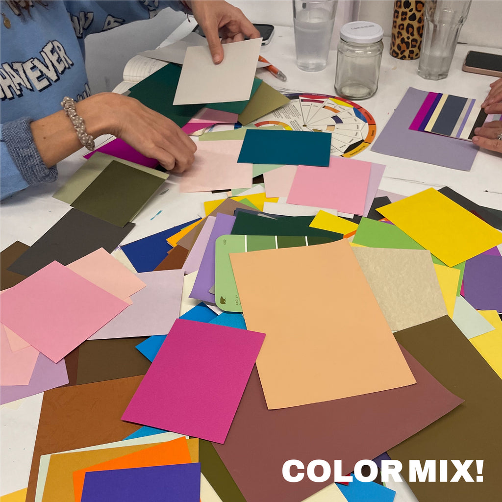 ColorMIX! Taller Práctico - Cómo aplicar el color en tu obra y en la vida cotidiana