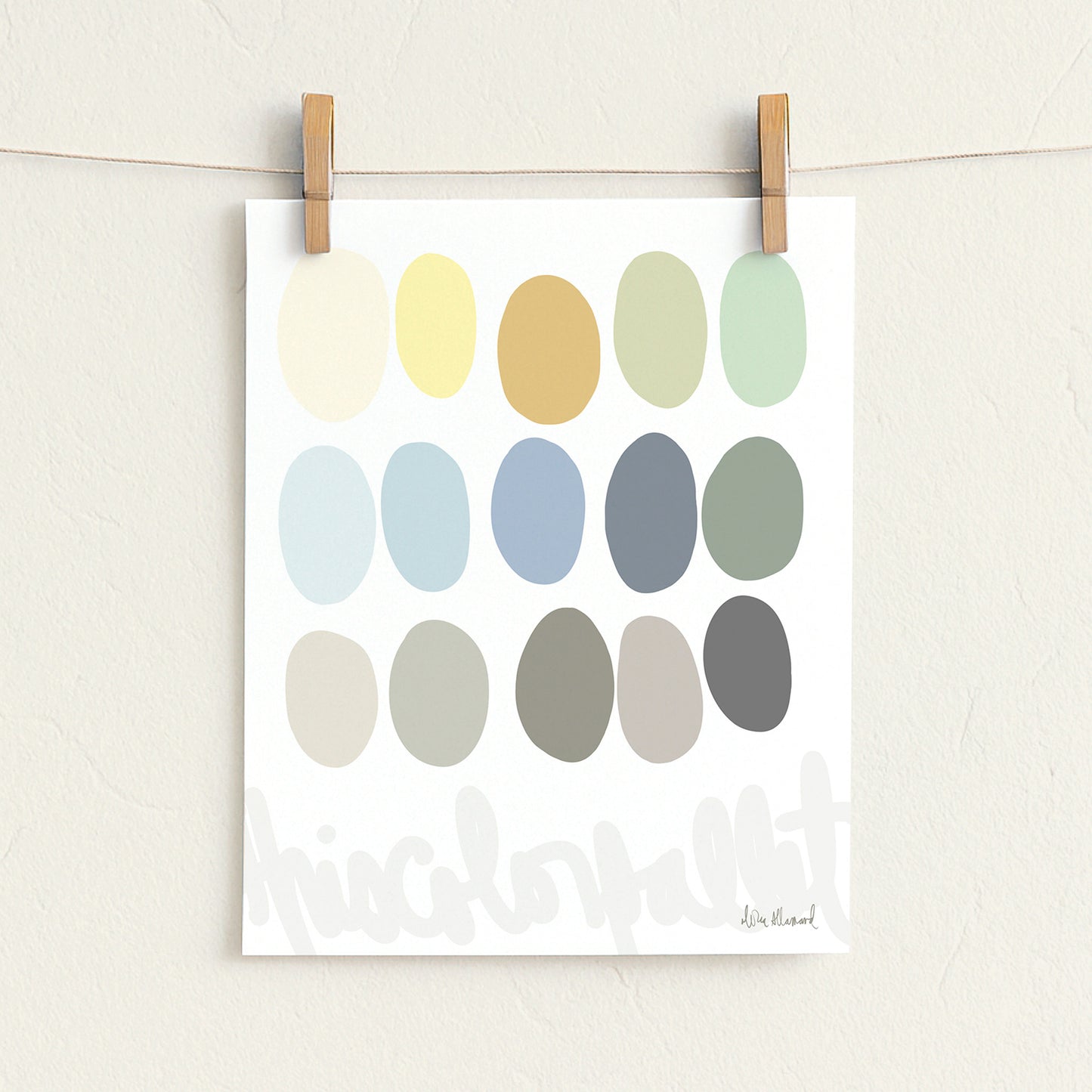 Color Palette Blue