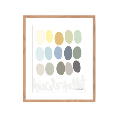 Color Palette Blue