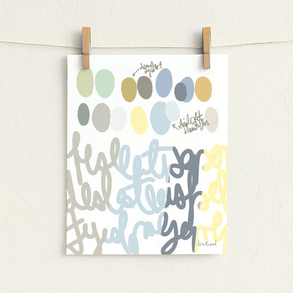 Color Story Blue