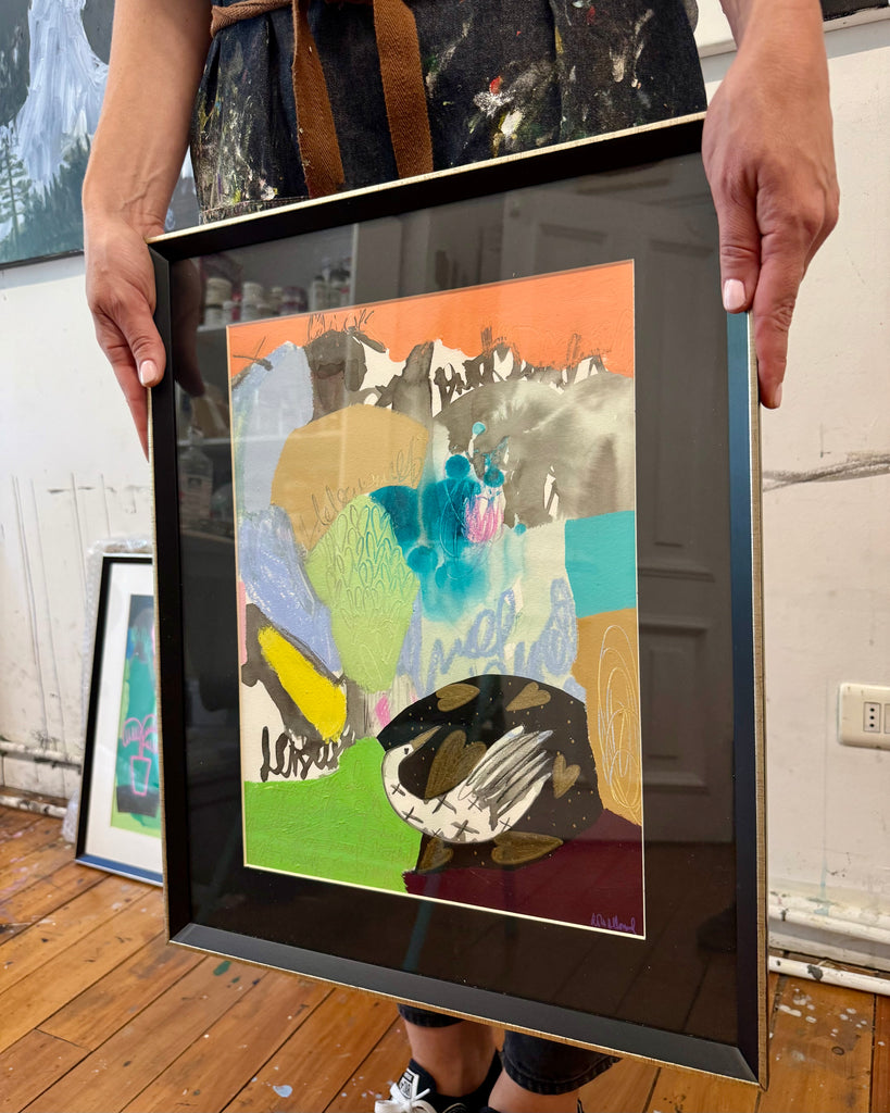 Color Friday! Cisne enamorado