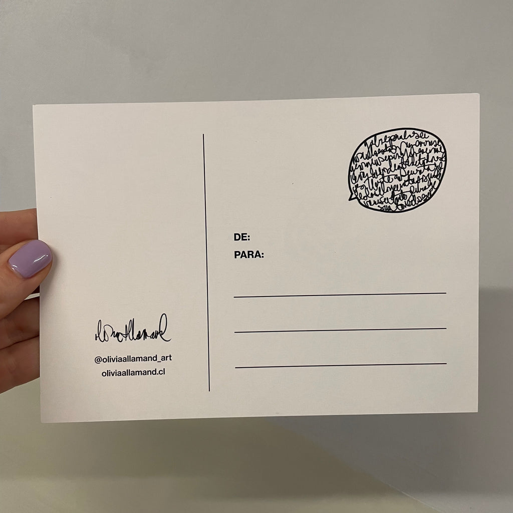 Postales + Sharpie destacadores