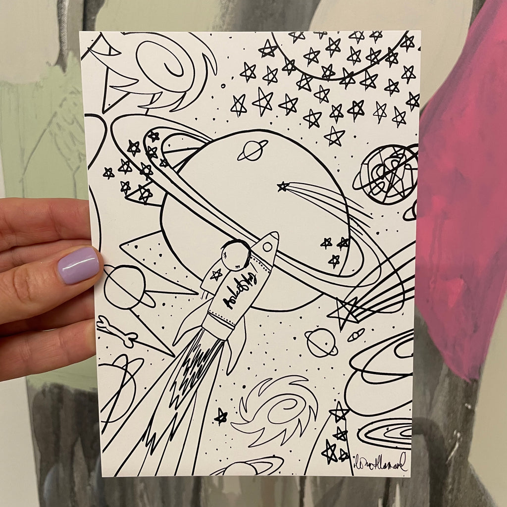 Postales + Sharpie destacadores